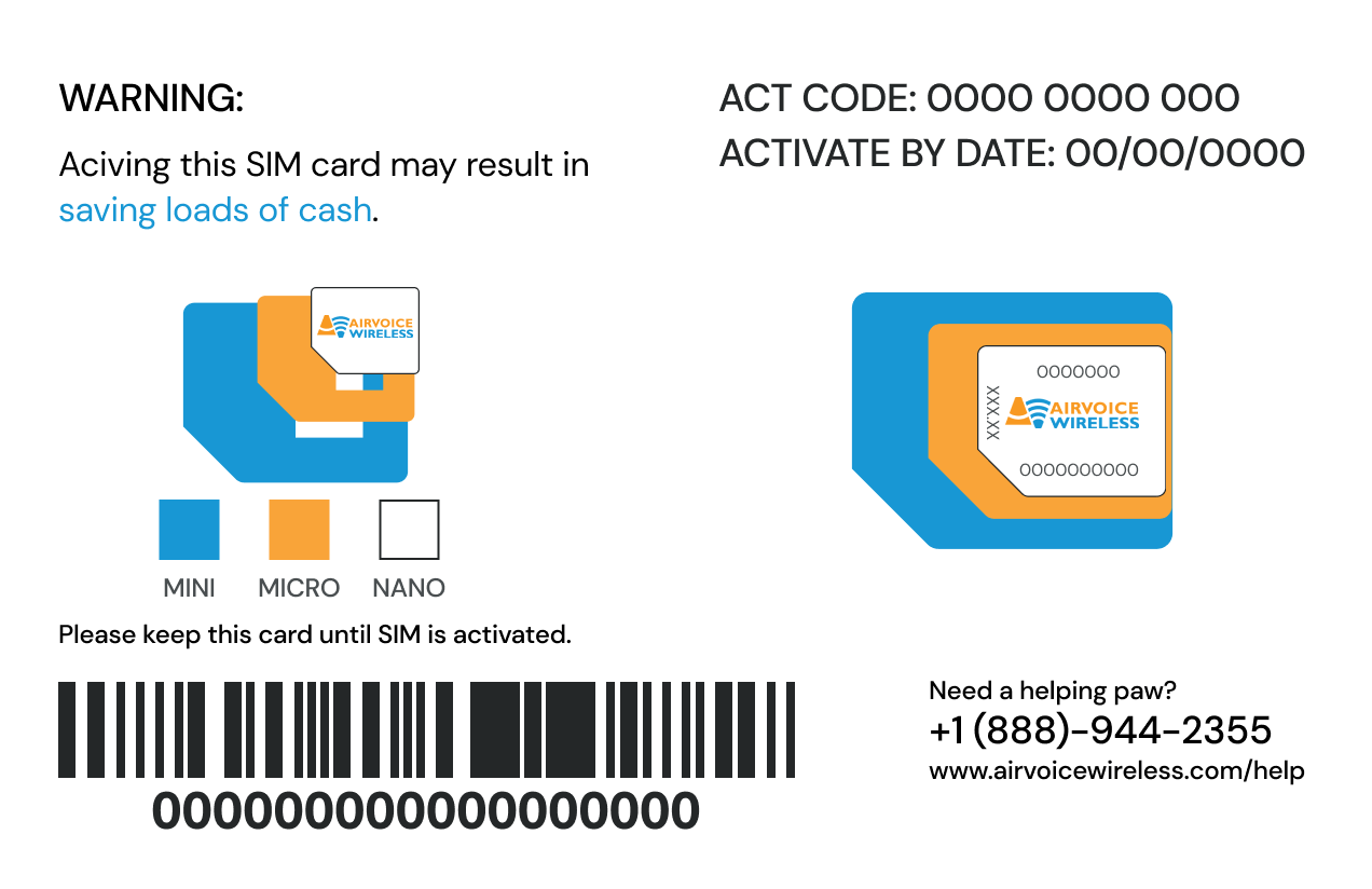 Activate Replacement SIM